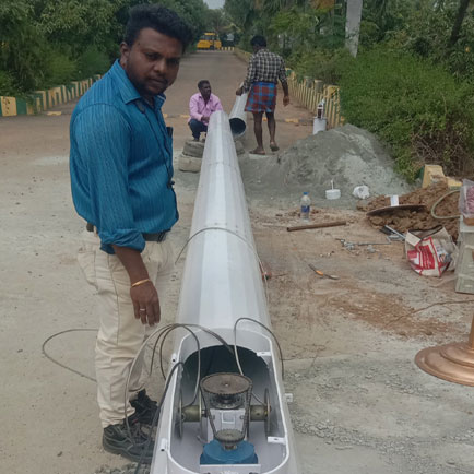 mini mast pole supplier in Chennai